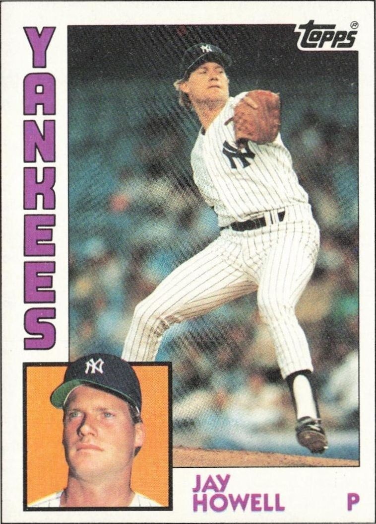 1984 Topps Jay Howell #239 trading card