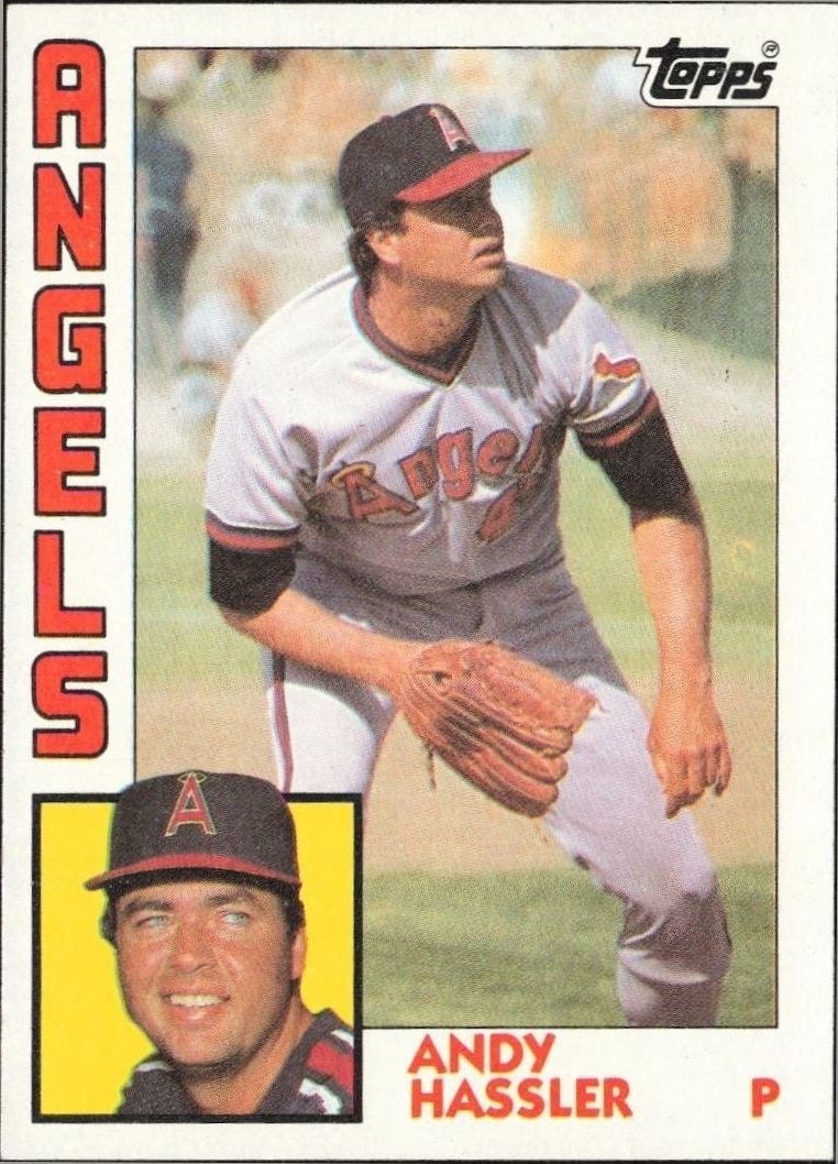 1984 Topps Andy Hassler #719 trading card