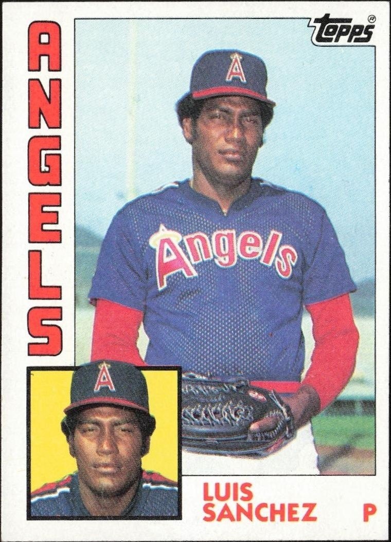 1984 Topps Luis Sanchez #258 trading card