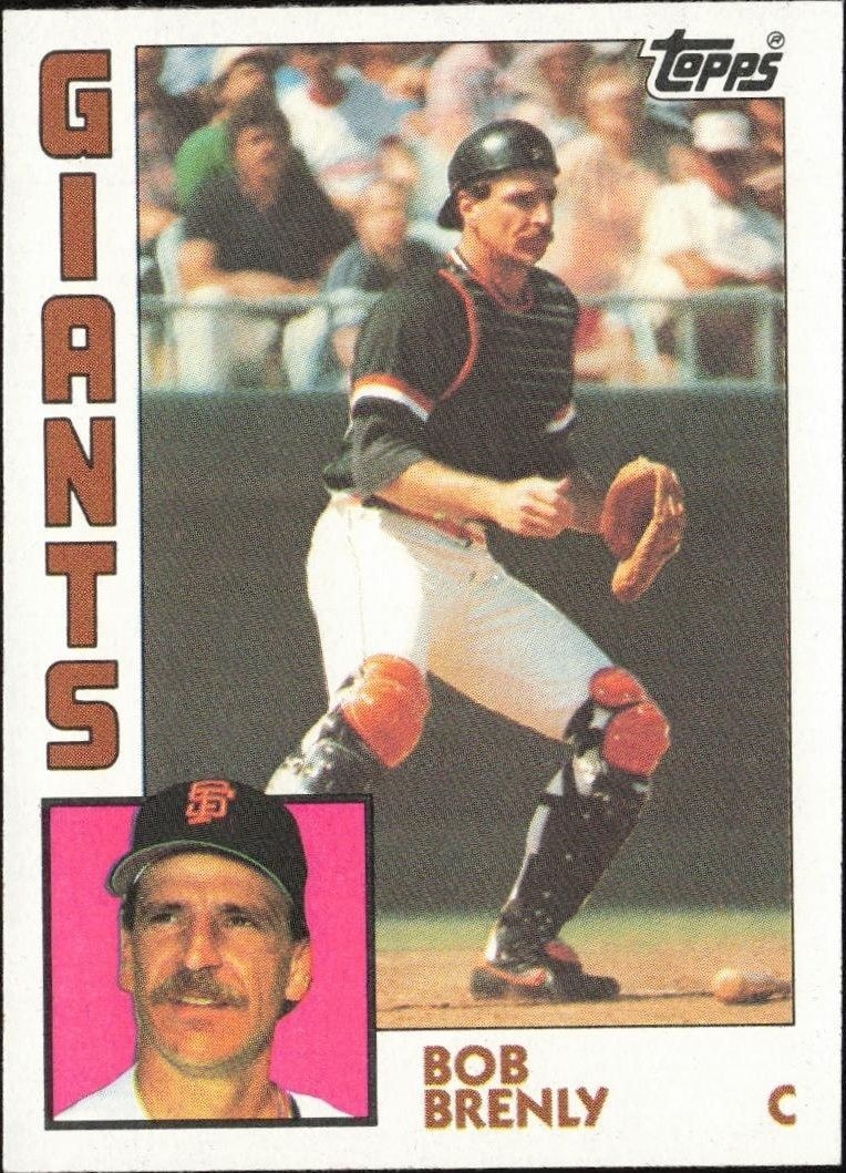 1984 Topps Bob Brenly #378 trading card