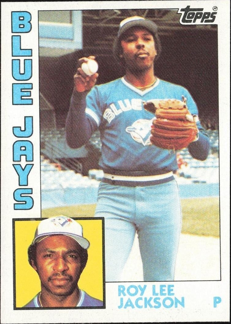 1984 Topps Roy Lee Jackson #339 trading card