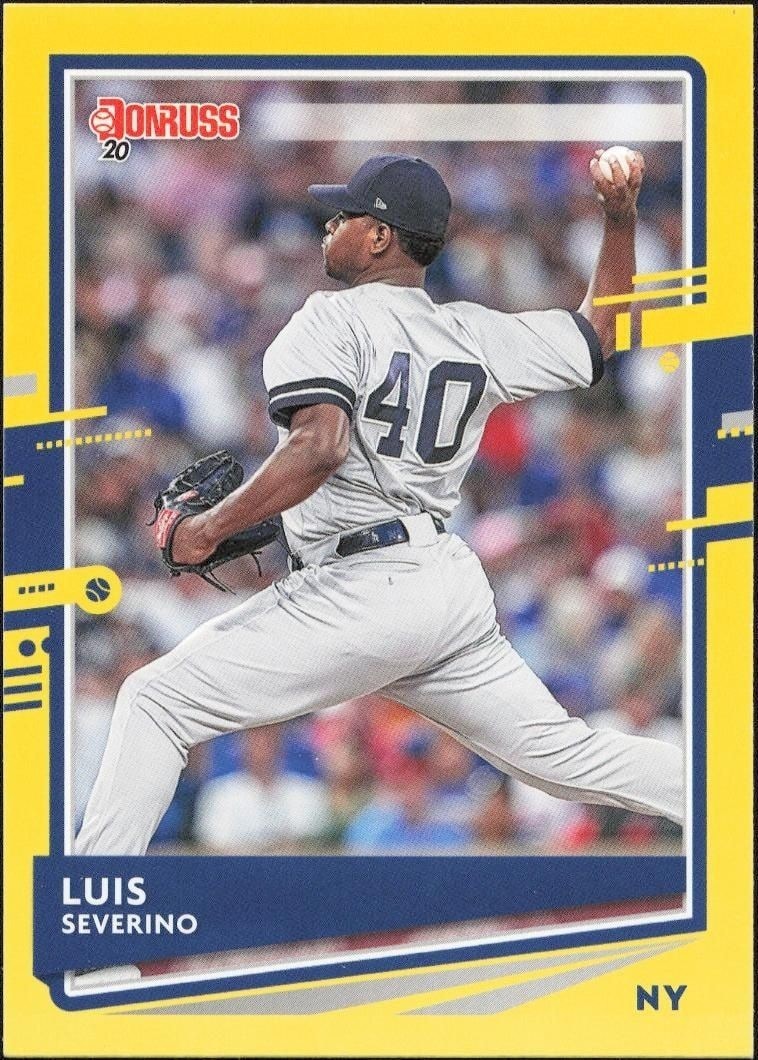 2020 Panini Donruss Luis Severino #104 trading card