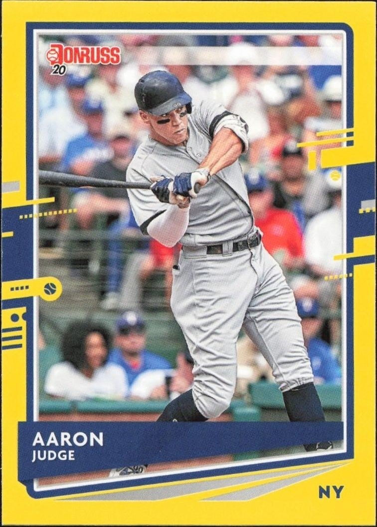 2020 Panini Donruss Aaron Judge #111 trading card