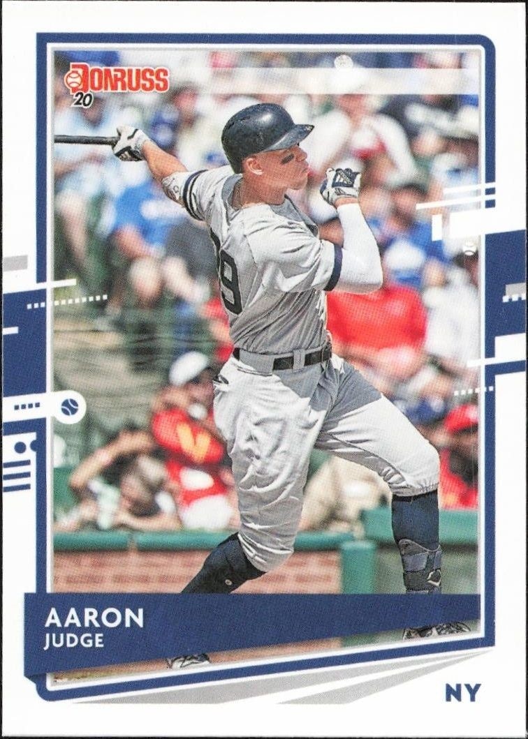 2020 Panini Donruss Aaron Judge #111 trading card