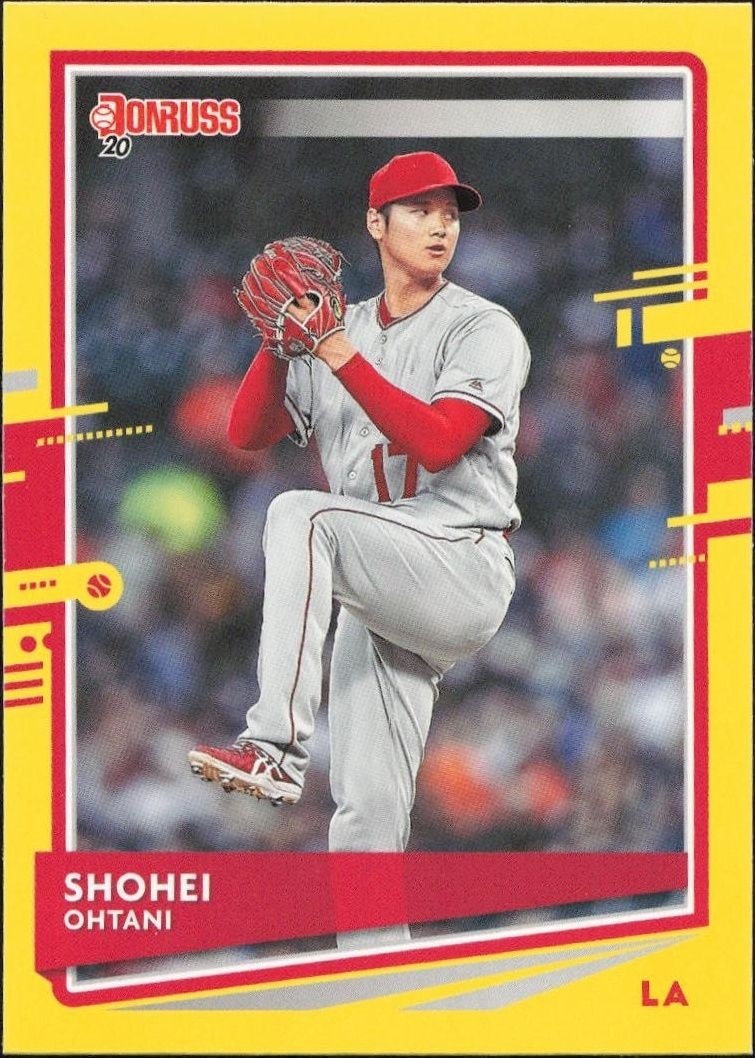2020 Panini Donruss Shohei Ohtani #94 trading card