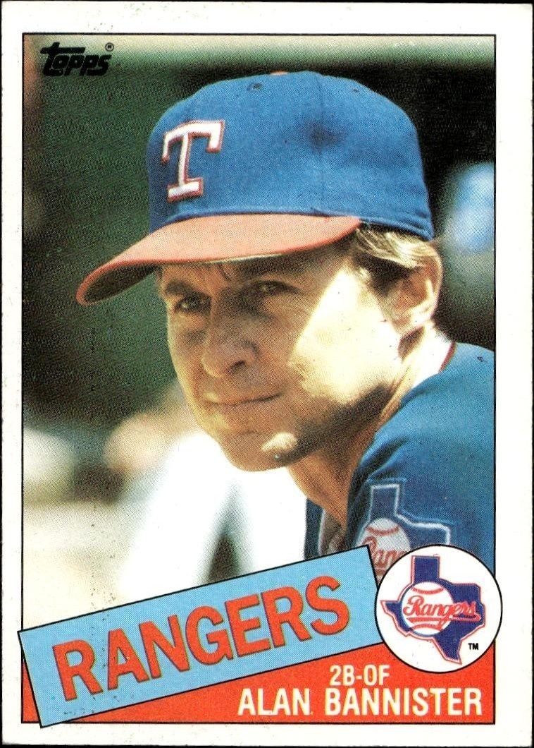 1985 Topps Alan Bannister #76 trading card