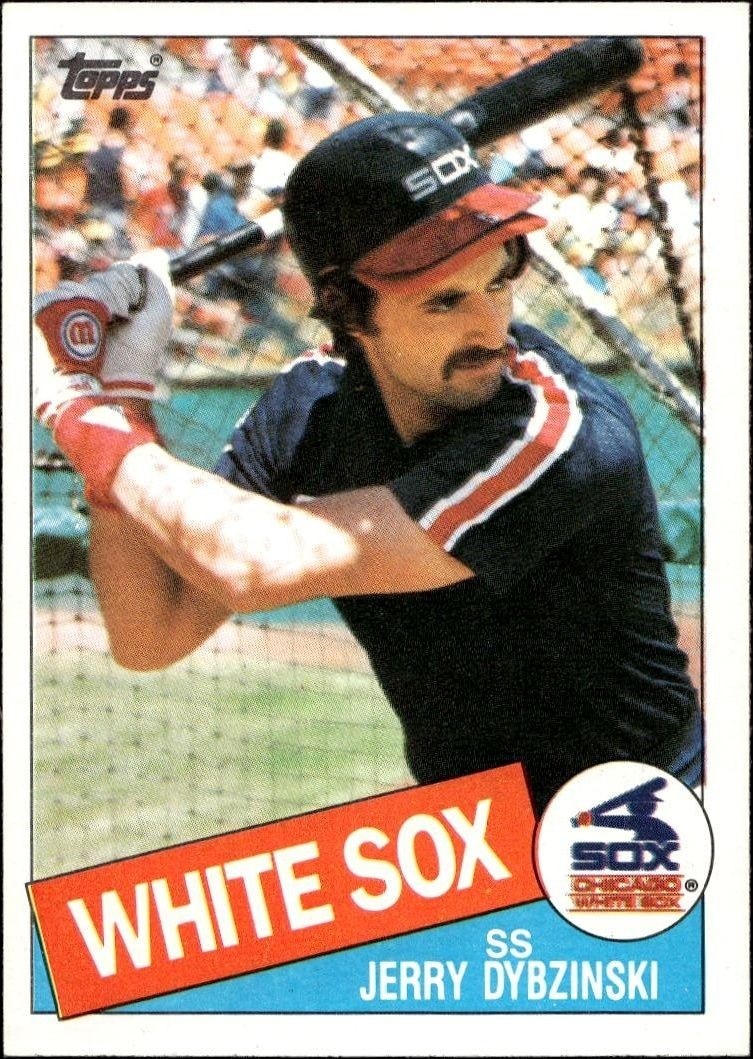 1985 Topps Jerry Dybzinski #52 trading card
