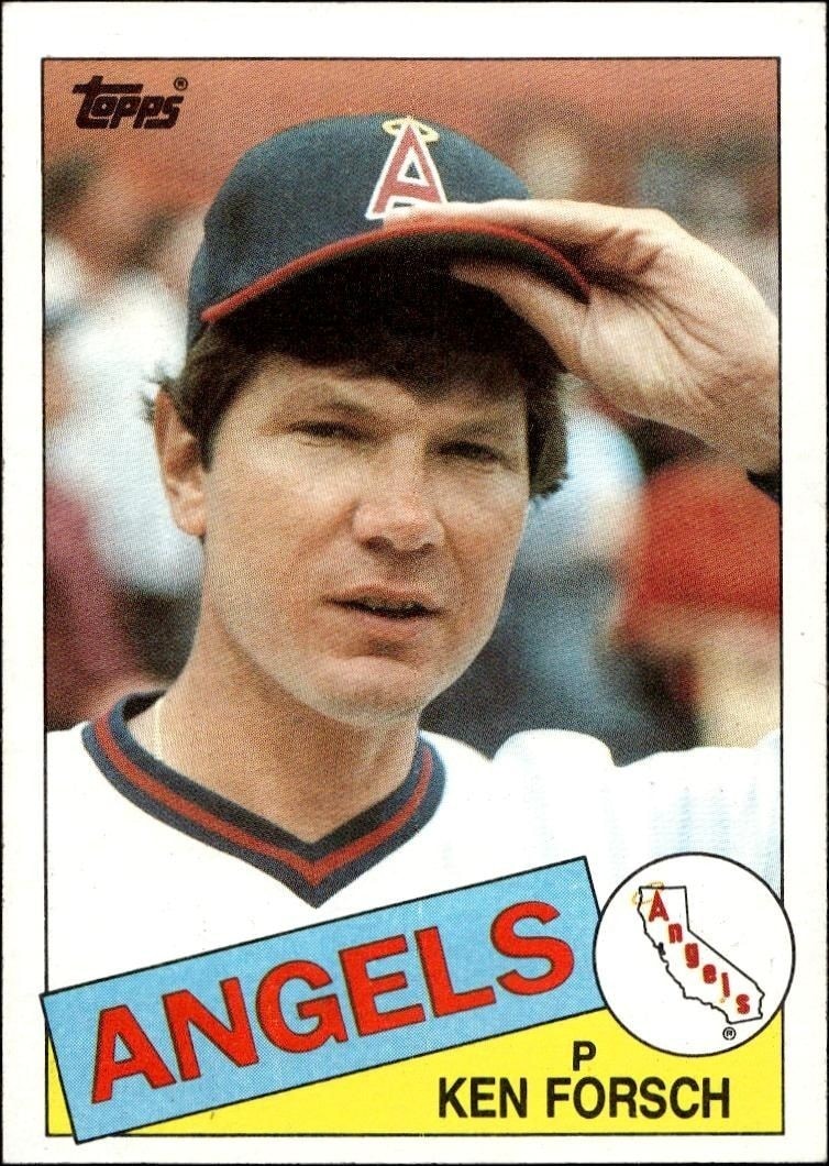 1985 Topps Ken Forsch #442 trading card