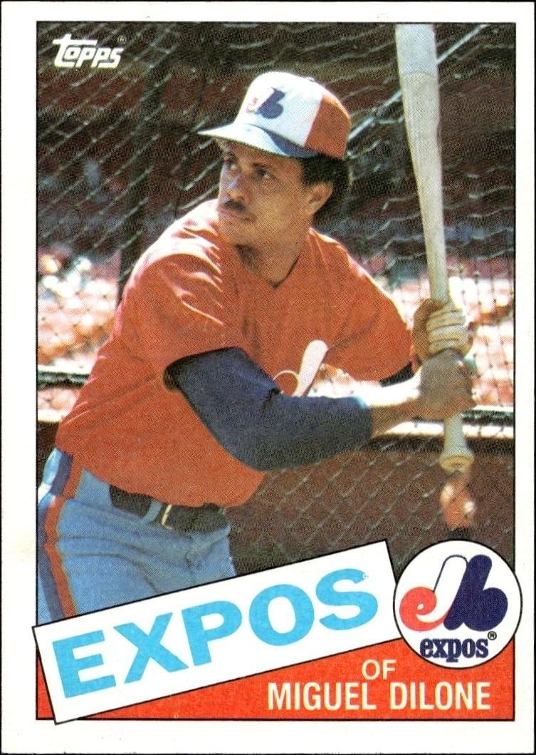 1985 Topps Miguel Dilone #178 trading card