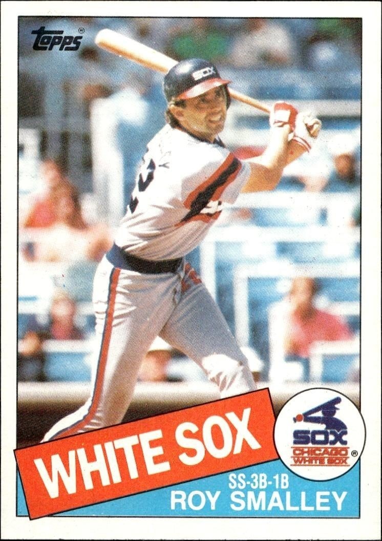 1985 Topps Roy Smalley #26 trading card