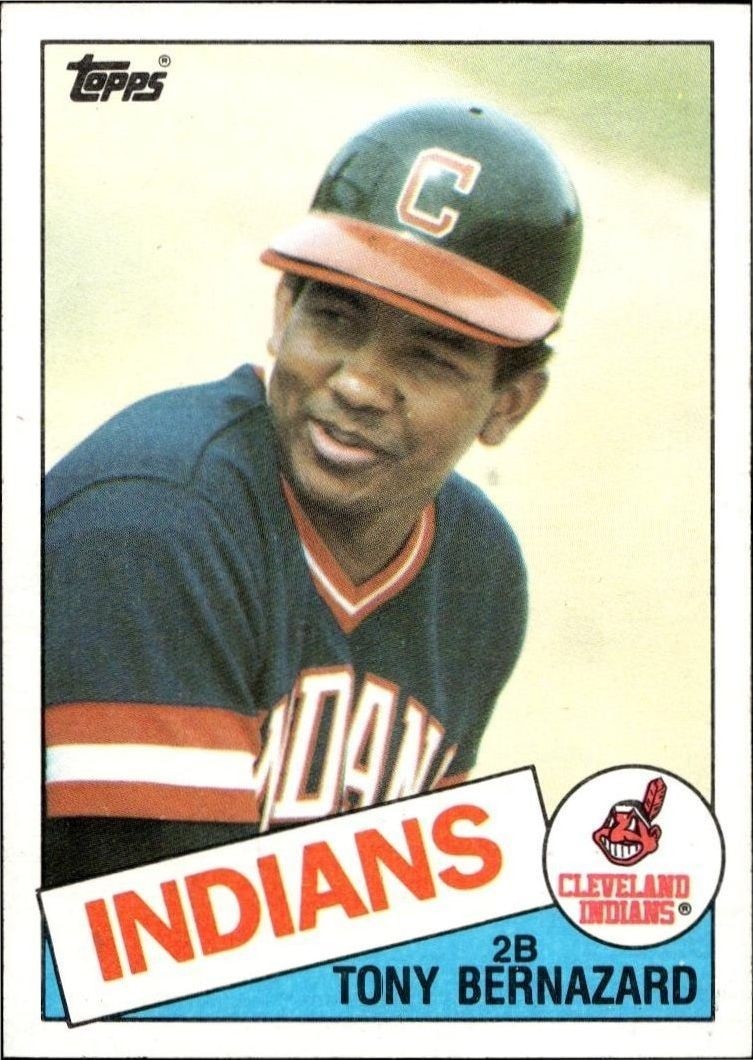 1985 Topps Tony Bernazard #533 trading card