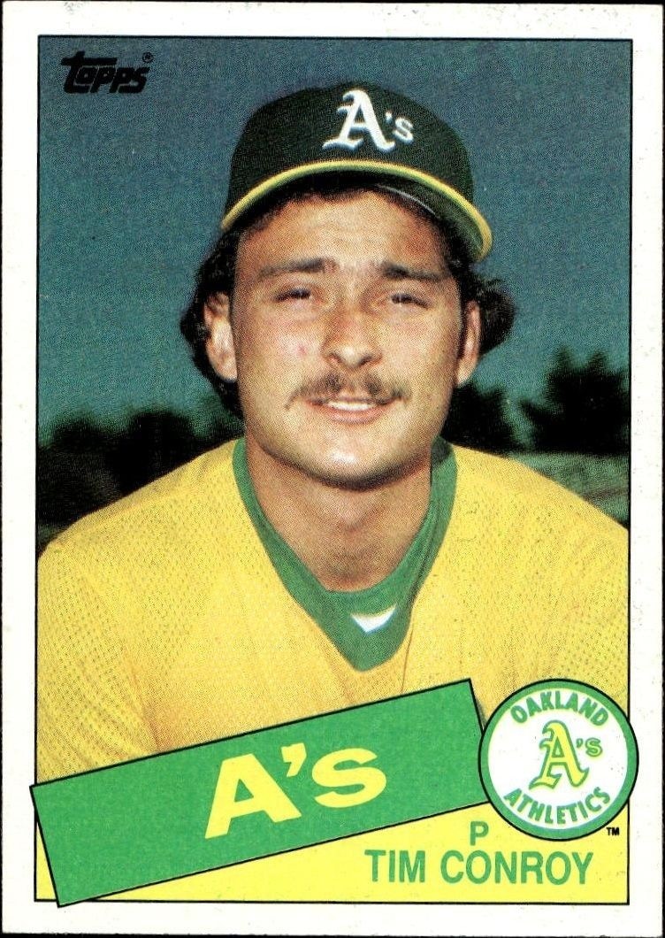 1985 Topps Tim Conroy #503 trading card