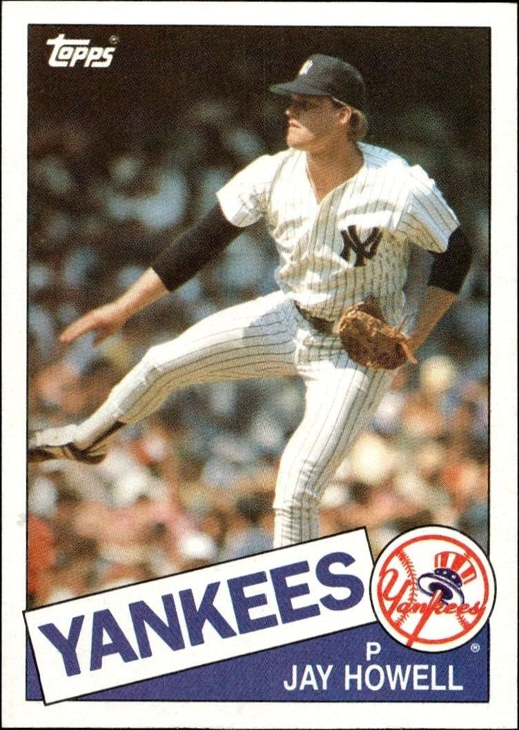 1985 Topps Jay Howell #559 trading card