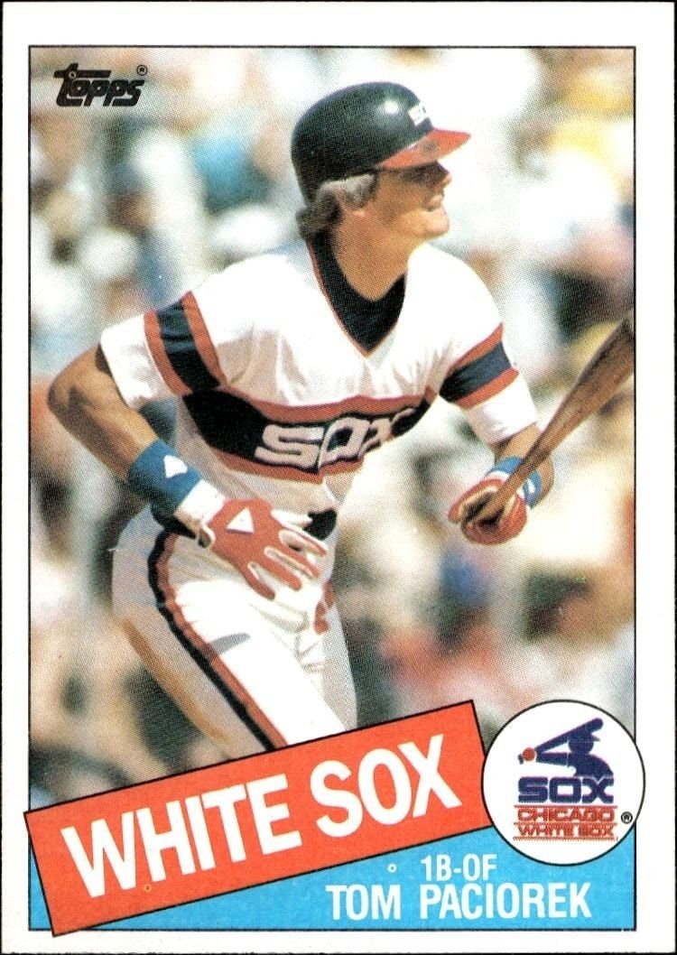 1985 Topps Tom Paciorek #572 trading card
