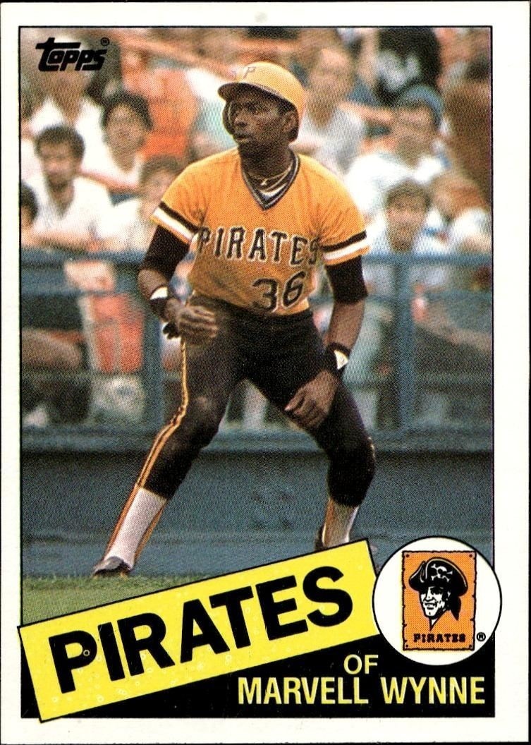 1985 Topps Marvell Wynne #615 trading card
