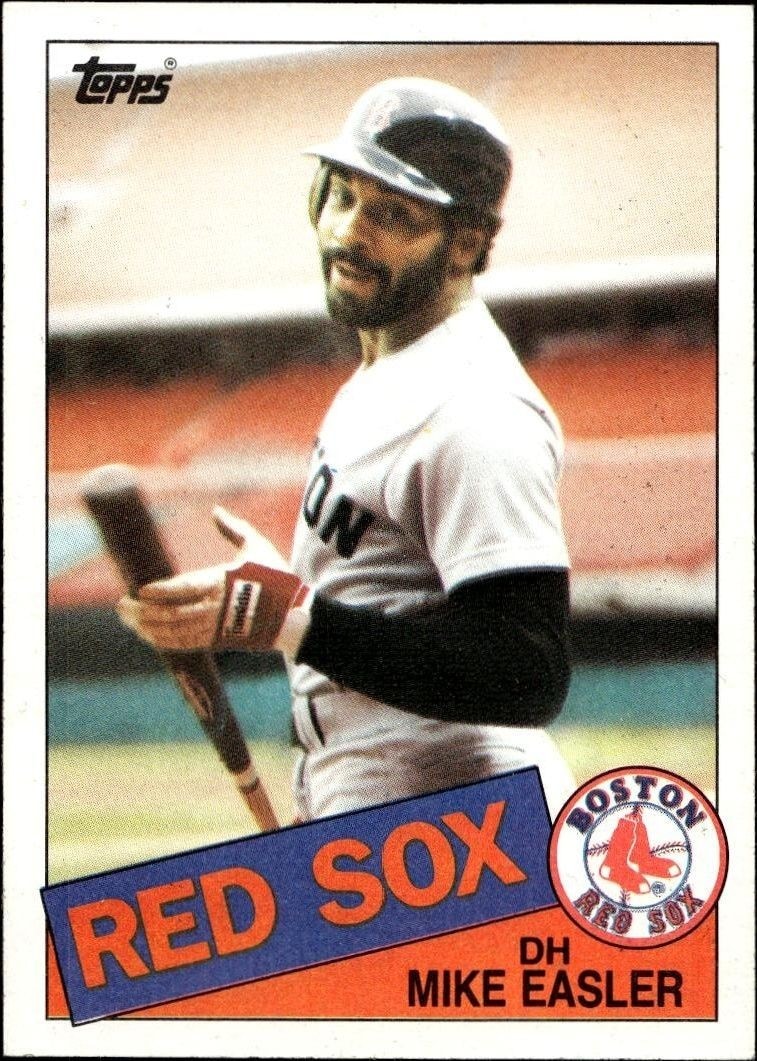 1985 Topps Mike Easler #686 trading card
