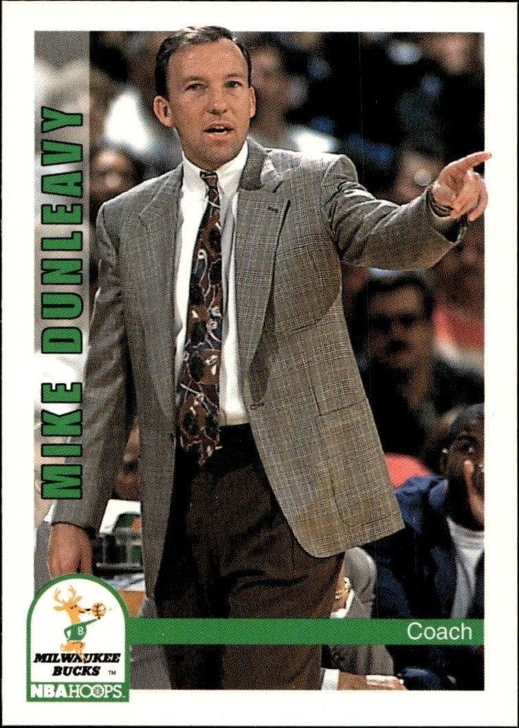 1992-93 Skybox NBA Hoops Mike Dunleavy Sr. #253 trading card