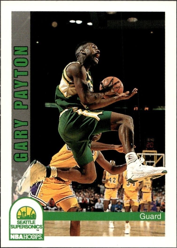 1992-93 Skybox NBA Hoops Gary Payton #219 trading card
