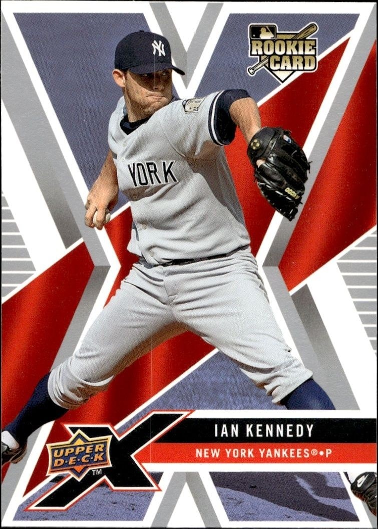 2008 Upper-Deck X Ian Kennedy #66 trading card