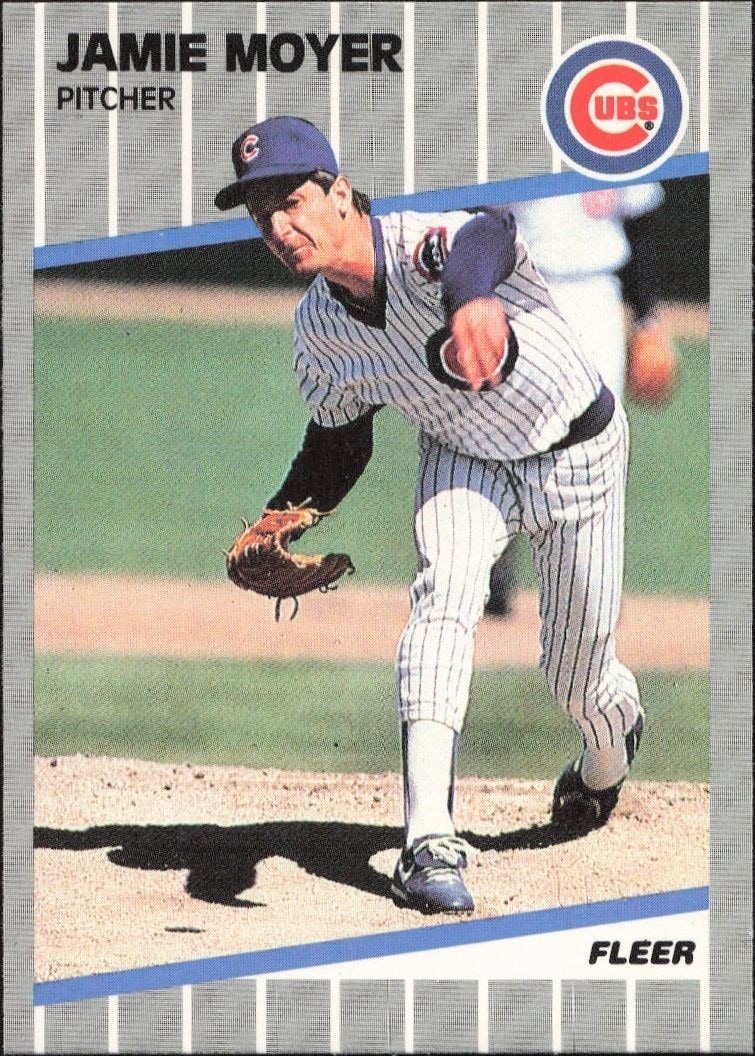 1989 Fleer Jamie Moyer #432 trading card