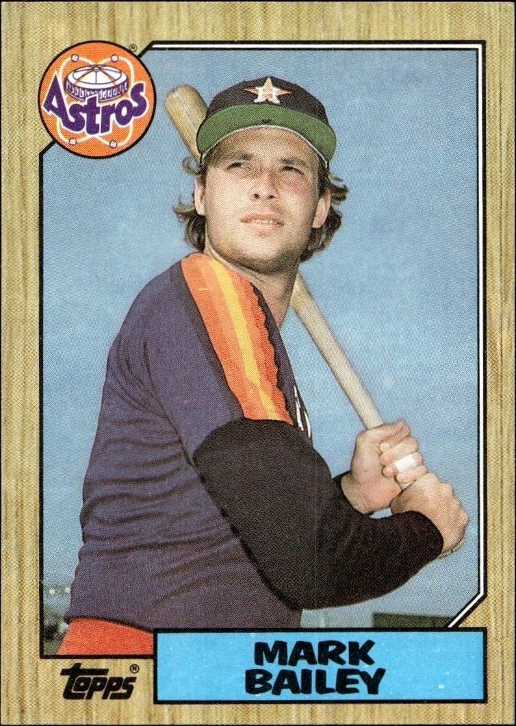 1987 Topps Mark Bailey #197 trading card