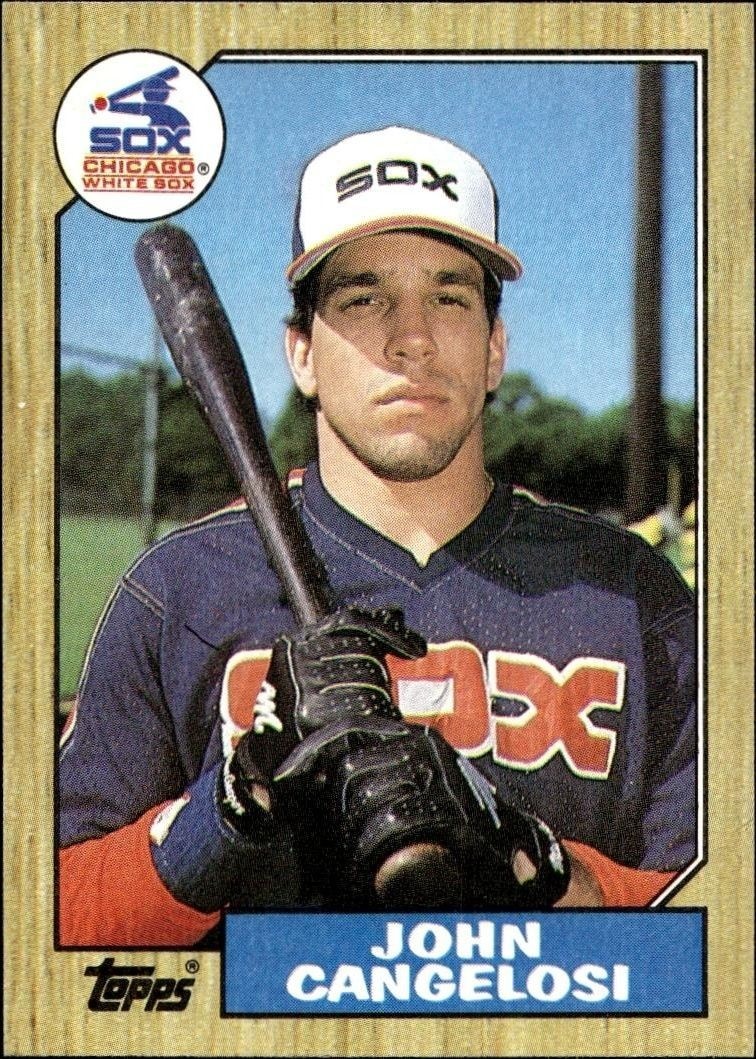 1987 Topps John Cangelosi #201 trading card