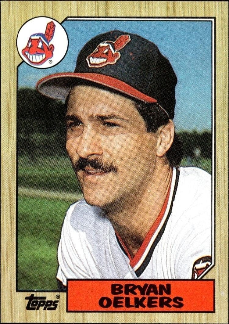 1987 Topps Bryan Oelkers #77 trading card