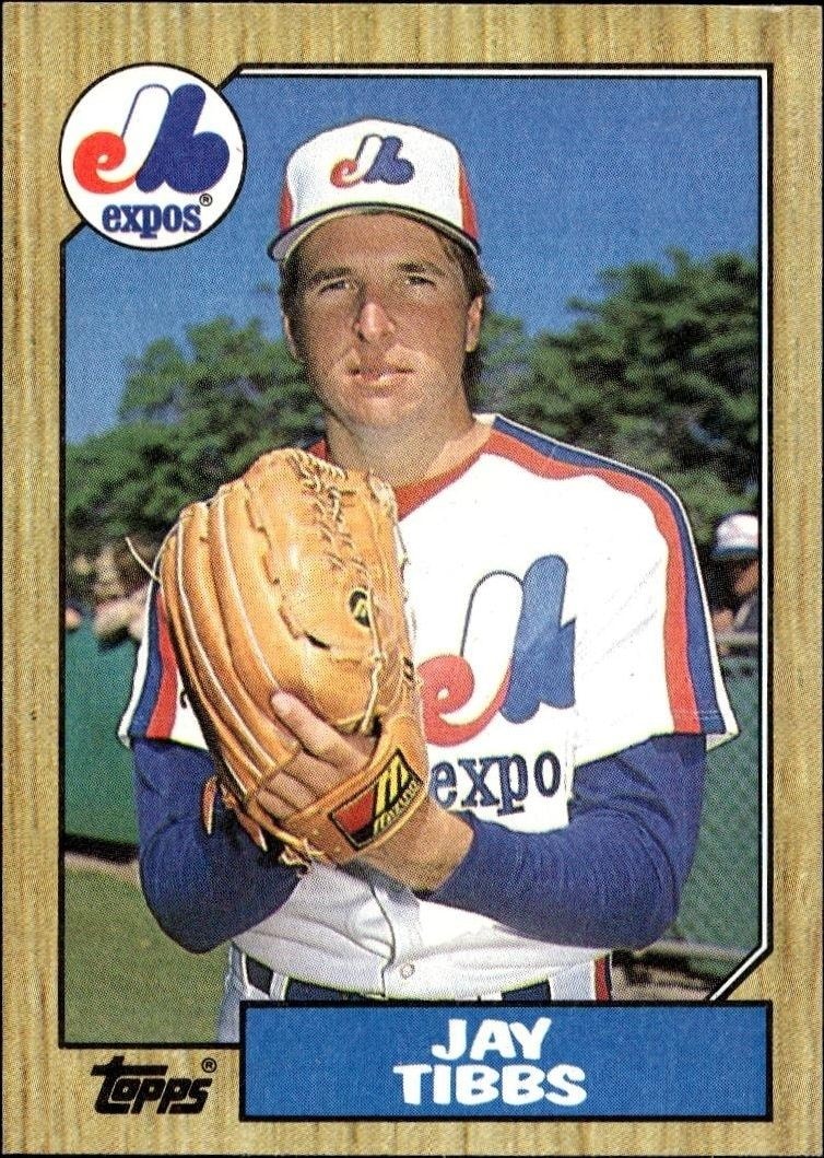 1987 Topps Jay Tibbs #9 trading card