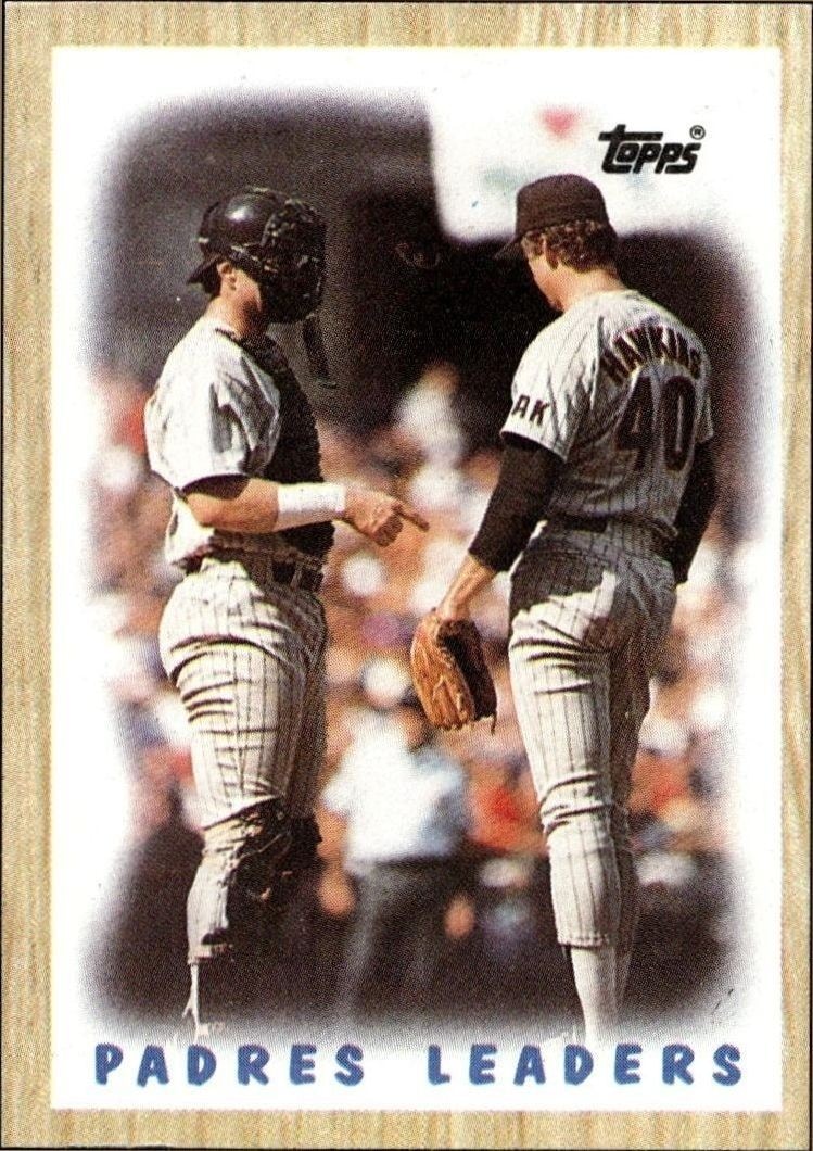 1987 Topps San Diego Padres #81 baseball trading card front