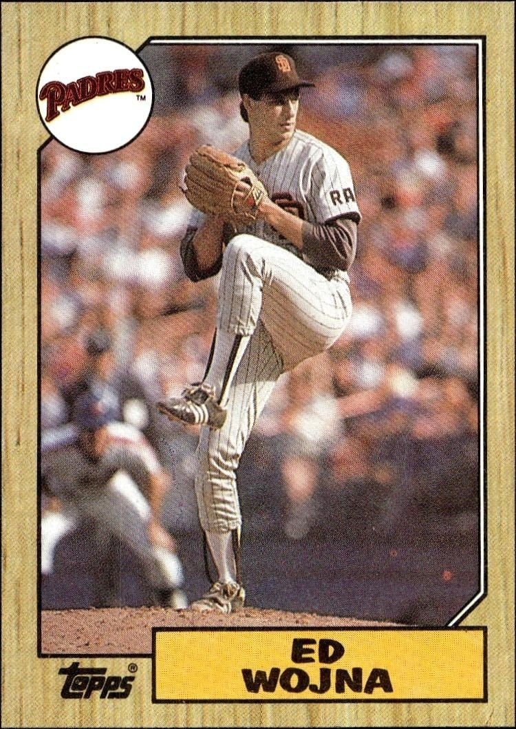 1987 Topps Ed Wojna #88 trading card