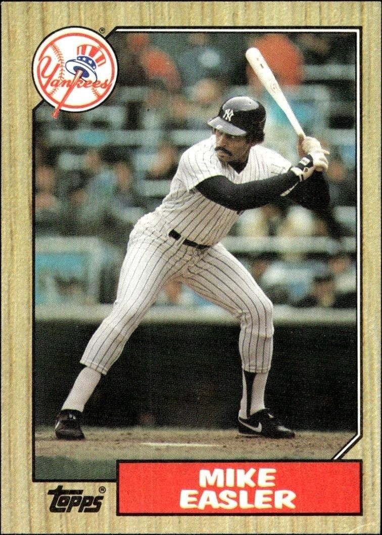 1987 Topps Mike Easler #135 trading card