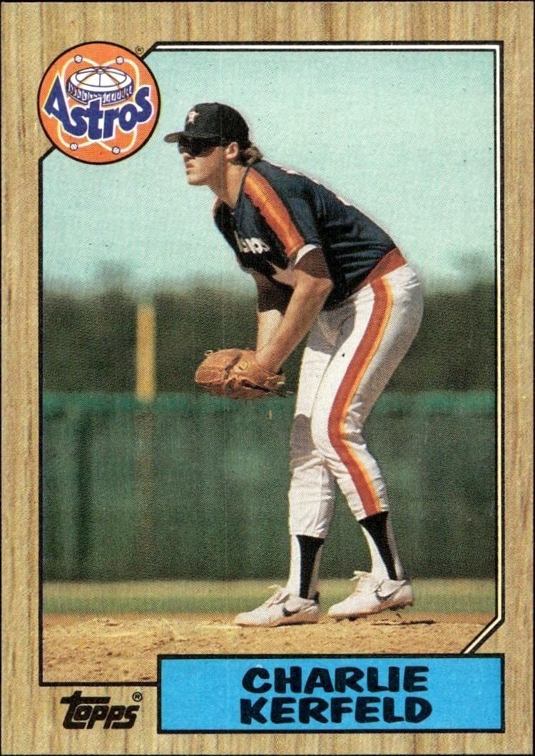 1987 Topps Charlie Kerfeld #145 trading card