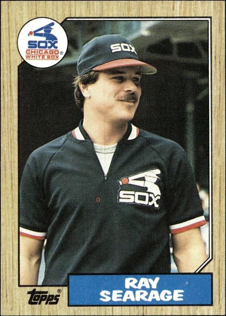 1987 Topps Ray Searage #149 trading card