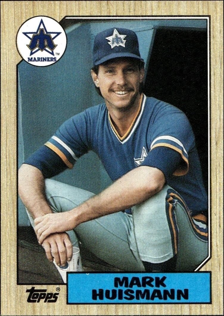 1987 Topps Mark Huismann #187 trading card