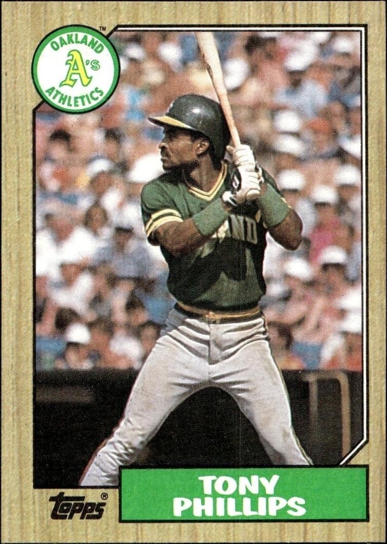 1987 Topps Tony Phillips #188 trading card
