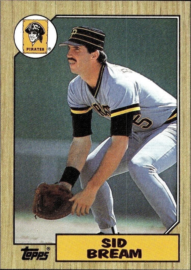 1987 Topps Sid Bream #35 trading card