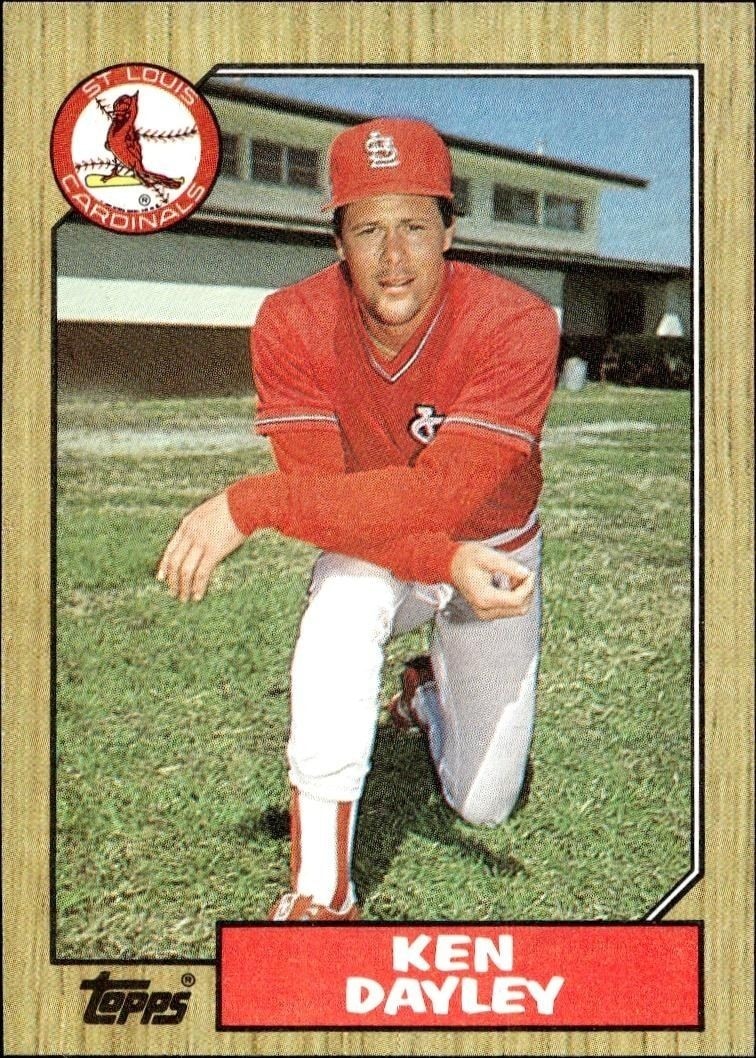 1987 Topps Ken Dayley #59 trading card
