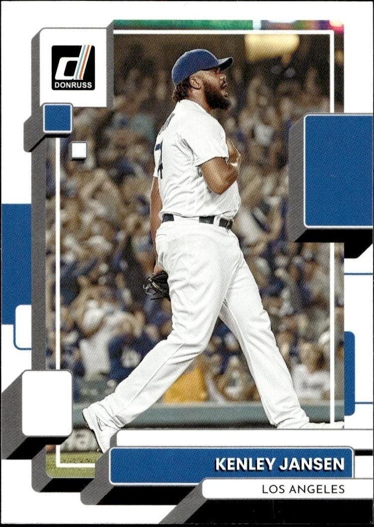 2022 Panini Donruss Kenley Jansen #145 trading card
