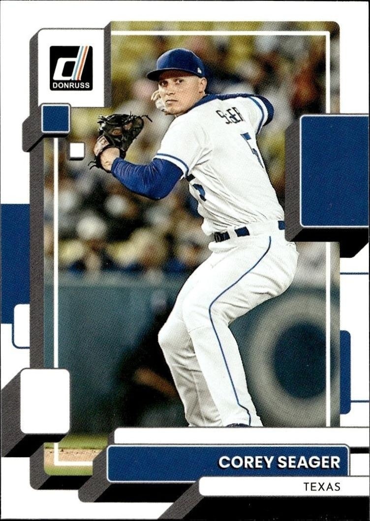 2022 Panini Donruss Corey Seager #203 trading card