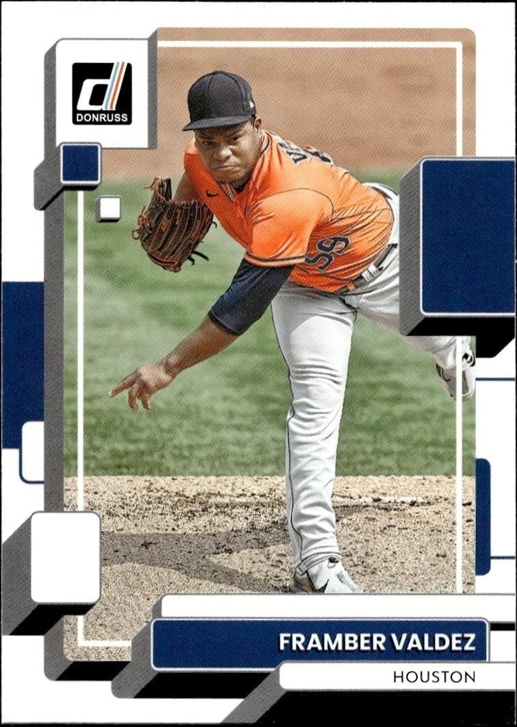 2022 Panini Donruss Framber Valdez #175 trading card