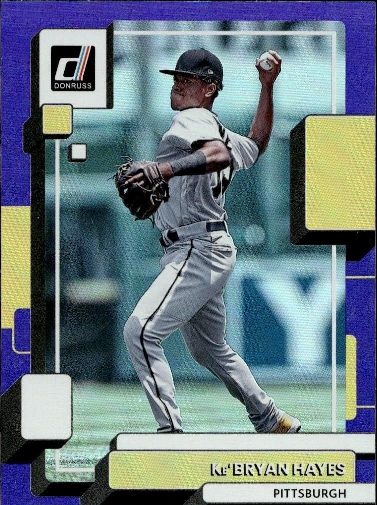 2022 Panini Donruss Ke'Bryan Hayes #196 baseball trading card front