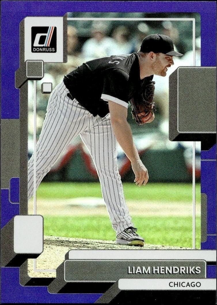 2022 Panini Donruss Liam Hendriks #132 trading card