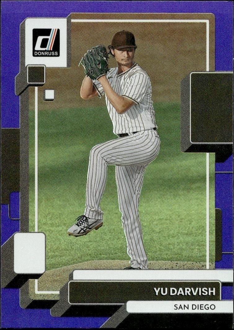 2022 Panini Donruss Yu Darvish #156 baseball trading card front