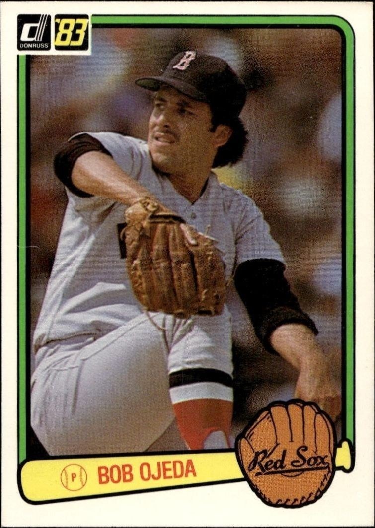 1983 Donruss Bob Ojeda #260 trading card