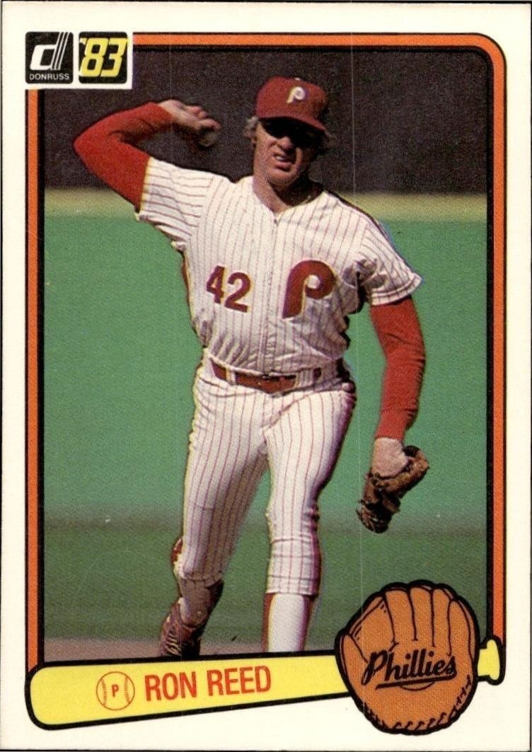 1983 Donruss Ron Reed #567 trading card