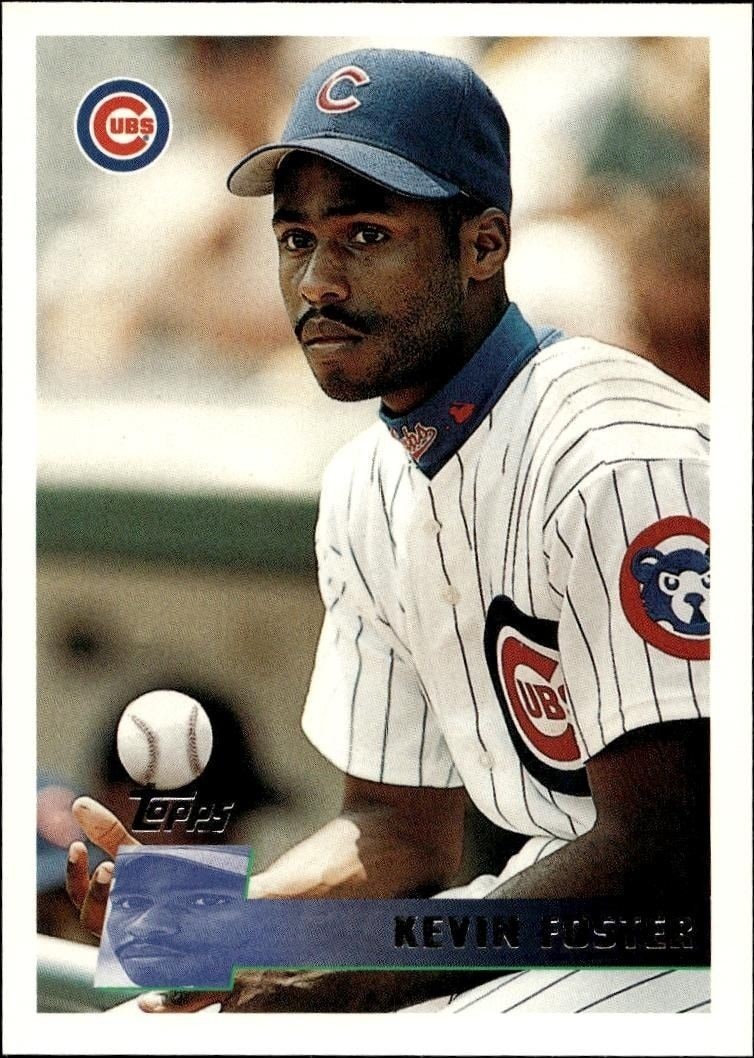 1996 Topps Series 1 Kevin Foster #62 trading card
