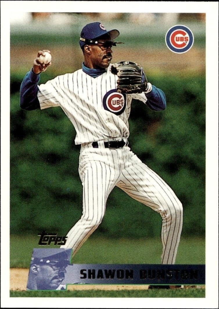 1996 Topps Series 2 Shawon Dunston #399 trading card