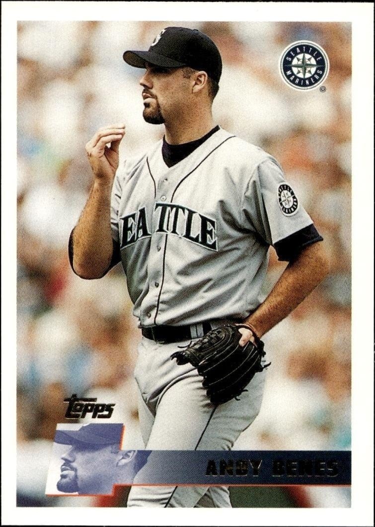 1996 Topps Series 2 Andy Benes #314 trading card