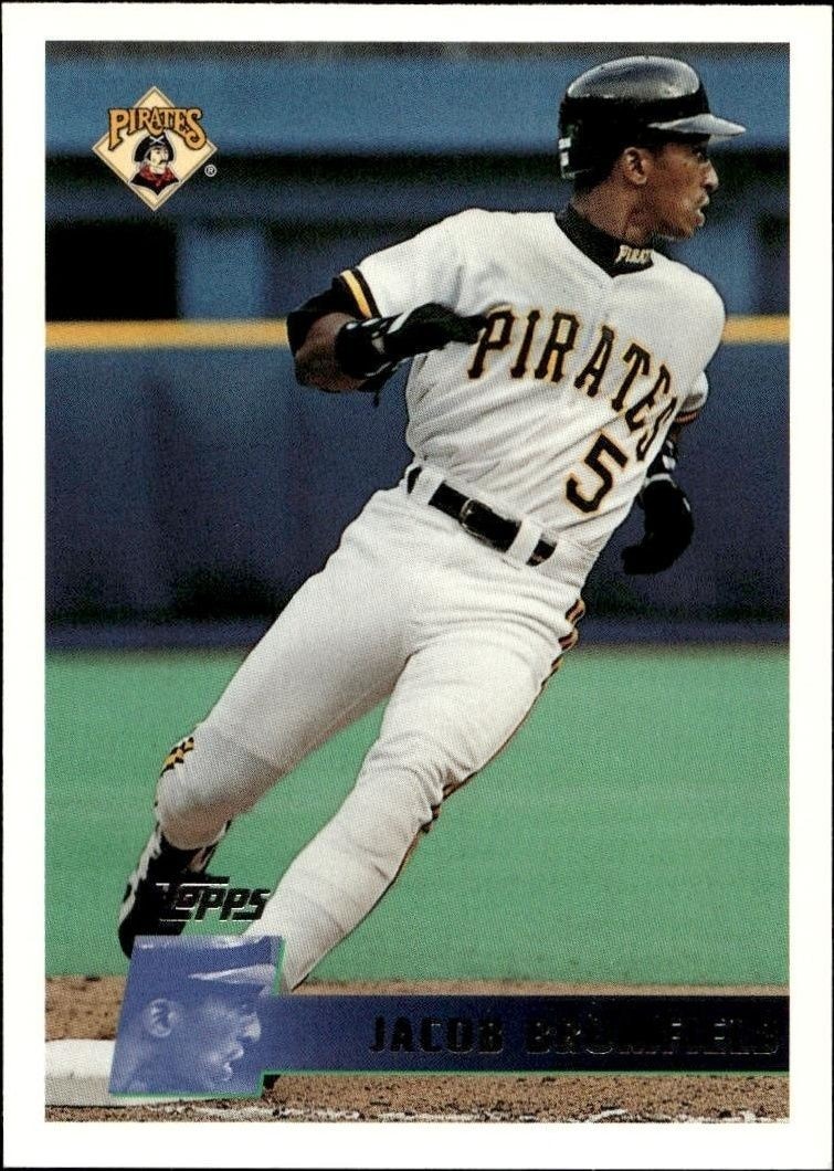 1996 Topps Series 1 Jacob Brumfield #72 trading card