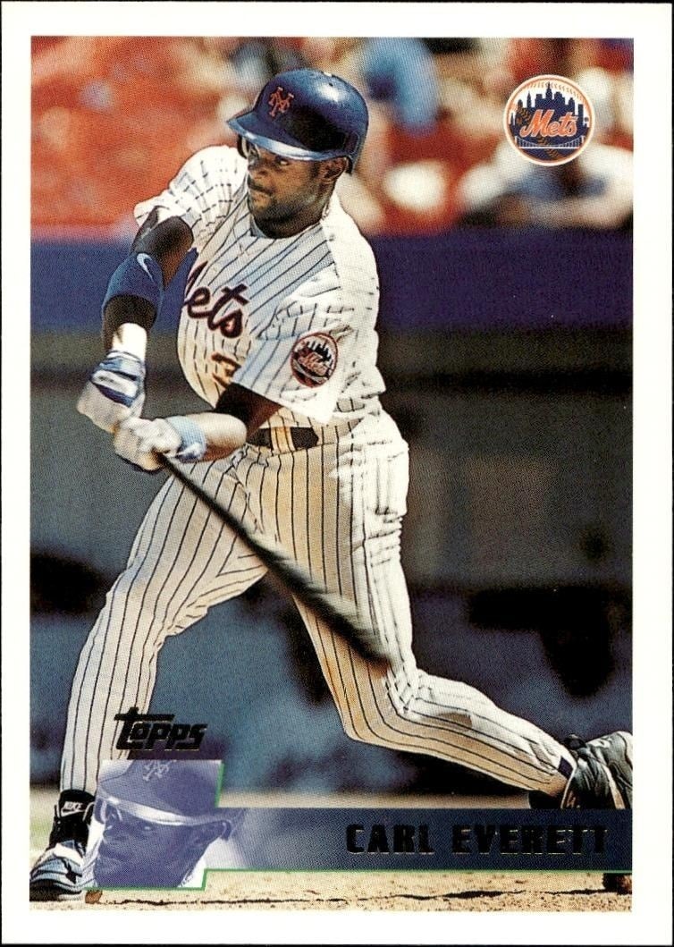 1996 Topps Series 2 Carl Everett #281 trading card